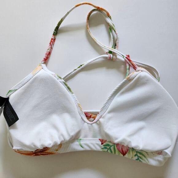 Hurley Malia Adjustable Bikini Top Size Medium and Moderate Bottom Size Large - Picture 7 of 9